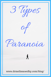 What does paranoia mean if someone is experiencing anxiety, OCD, or psychosis? Learn about different types of paranoia: anxiety and paranoia, OCD and paranoia, and psychosis and paranoia. Includes examples of paranoia in each condition to demonstrate the distinctions.