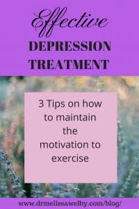 Exercise is one answer to the question of how to overcome depression. In order to be successful, it is important to figure out how to stay motivated when depressed. Wondering how to help depression and maintain motivation for exercise? Read here for 3 tips to make it easier.